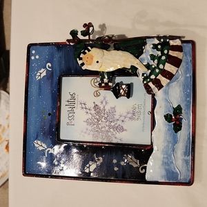 HOLIDAY picture frame, 3.5" x 5"